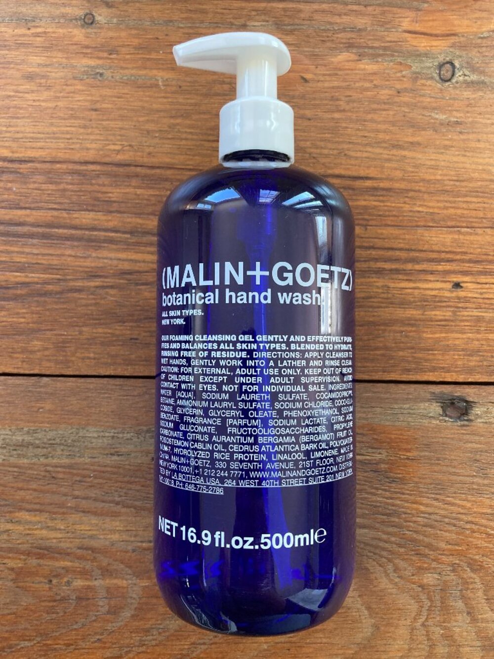 MALIN + GOETZ Botanical Hand Wash - 16.9 fl. oz. NEW